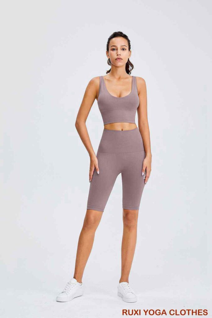 8瑜伽裤实力供应商专业设计工厂代工RUXI