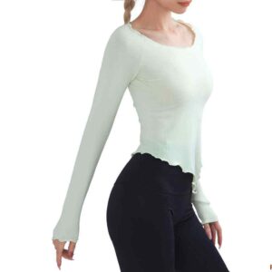喇叭印花紧身裤跨境电商热销品牌服饰源头工厂