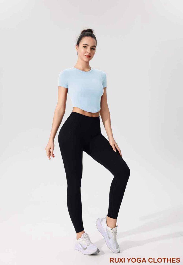 女士高腰瑜伽短裤跨境电商热销品牌服饰源头工厂