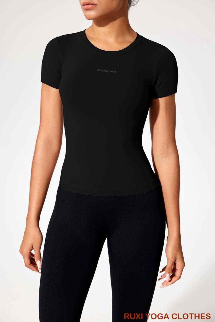 宽松有袖运动上衣工厂制造商厂家直销批发价格