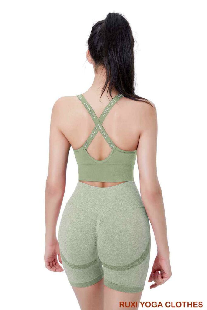 白色瑜伽喇叭裤实力供应商专业设计工厂代工