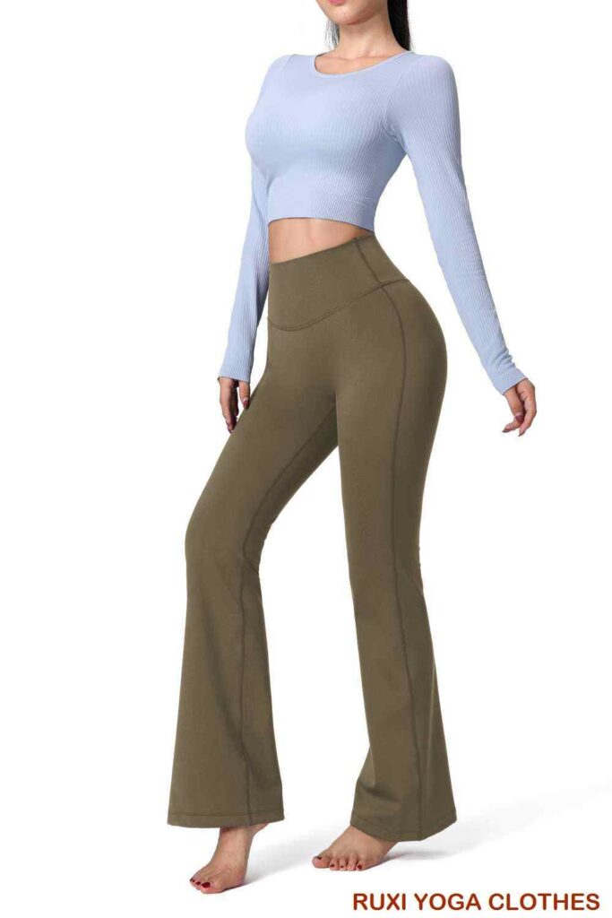 高腰运动裤实力供应商专业设计工厂代工RUXI